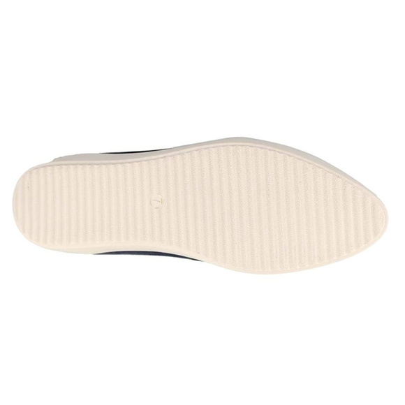 Latigo Roe Laser Cut Out slip on sneakers in navy - Picture 3 of 4